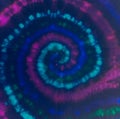 Tie Dye Spiral. Organic Spiral Dirty Painting. Swirled Tie Dye Pattern. Space Colors Design. Universe Vibe. Vibrant Acrylic