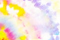 Tie Dye spiral rainbow wallpaper color, abstract texture and background. Hippie spiral style. Colorful burst Royalty Free Stock Photo