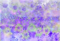 Tie dye watercolor fabric pattern with blended color and faded spots