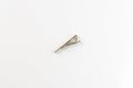 Tie pin isolated on white background Royalty Free Stock Photo