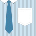 Tie and shirt for Father Day