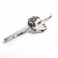 Ronald Williams Tie Clip: Modernism-inspired Portraiture By Eddie B Design