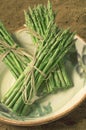 Tied Asparagus Royalty Free Stock Photo
