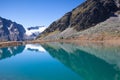 The Tiefenbach glacier located near SÃÂ¶lden in the Ãâtztal Alps of Tyrol, Austria Royalty Free Stock Photo