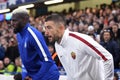 Tiemoue Bakayoko and Aleksandar Kolarov