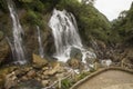 Tien Sa waterfall SAPA,Vietnam Royalty Free Stock Photo