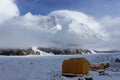 Kyrgyzstan - Khan Tengri base camp Royalty Free Stock Photo