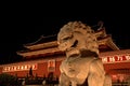 Tienanmen Gate by night, Beijing, China