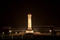 Tienanmen Square by night, Beijing, China