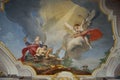Tiepolo Frescoes at The Archbishop`s palace Udine, Italy Royalty Free Stock Photo