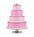 Tiered Cakes Isolated