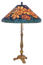 Tiffany Table Lamp Royalty Free Stock Photo