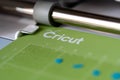 Tiffin, Iowa, USA - 10.2022 - Cricut smart cutting tool used in arts and crafts to make custom designs.