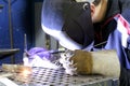 Tig Welding Royalty Free Stock Photo