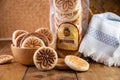 tigelle or crescentine homemade,an Italian food typical of the area of Modena.Thin round breads from the Emilia-Romagna