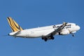 Tiger Airways Tigerair Airbus A320 aircraft. Royalty Free Stock Photo