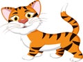 Tiger cartoon run