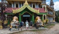 Tiger Cave Temple is a Buddhist temple northeast of Krabi in southern Thailand