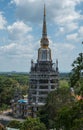 Tiger Cave Temple, a Buddhist temple northeast of Krabi in southern Thailand