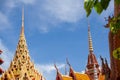 Temple landmark Tavel public thailand Royalty Free Stock Photo
