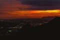 Tiger Cave Temple, Thailand. Picturesque observation point. Beau