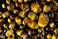 Tiger Eye Stones Royalty Free Stock Photo