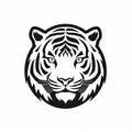 Modern Tiger Icon Graphic Design Template Vector Illustration Royalty Free Stock Photo