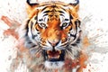 tiger form and spirit through an abstract lens dynamic and expressive tiger print