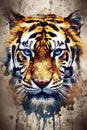 tiger form and spirit through an abstract lens dynamic and expressive tiger print