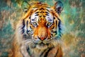 tiger form and spirit through an abstract lens dynamic and expressive tiger print