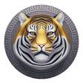 A Tiger Head Royalty Free Stock Photo