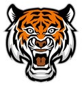 Tiger head mascot Royalty Free Stock Photo