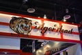 Tiger head motorcycle battery sign in Pasay, Philippines