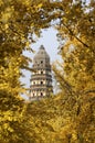 Tiger hill pagoda, Suzhou Royalty Free Stock Photo