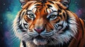 tiger illustration highquality image and ae ai generated Royalty Free Stock Photo