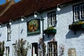 Old English Village pub sign, East Dean, East Sussex. UK