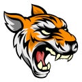 Tiger Mean Animal Mascot