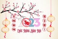 Happy lunar new year 2023, Vietnamese new year, Year of the Cat