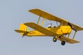 Tiger Moth biplane flying over Hindan Air Force Station