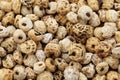 Tiger nuts, spanish chufa, superfoods Royalty Free Stock Photo