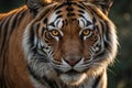 Tiger portrait of a Royal Bengal tiger Royalty Free Stock Photo