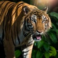 Photos of tiger naturally Royalty Free Stock Photo