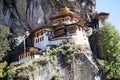 Tiger's Nest, Paro, Bhutan Royalty Free Stock Photo