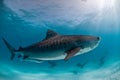 A tiger shark with friends