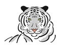 Tiger, sketch for your design