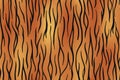 Tiger skin seamless background Royalty Free Stock Photo