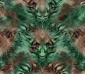 tiger skin and snake skin background