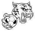 Tiger Soccer Football Player Animal Sports Mascot