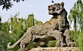 Tiger Stone Statue Beijing