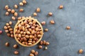 Tiger Stripe Peanut in wooden bowl